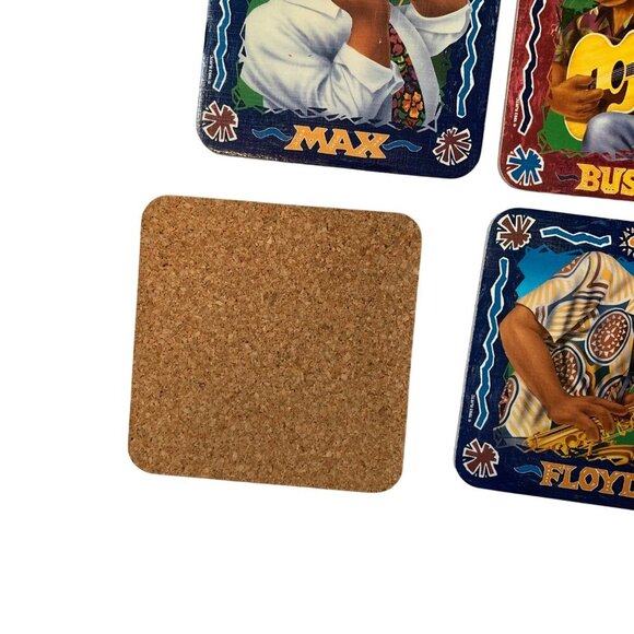 Vintage Camel Joe's Beach Club Coaster Set In Original Box 4 - Picture 6 of 7